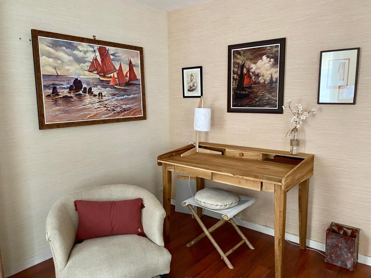 Cosy Gwen, Bel Appartement Vue Mer Laterale 勒特雷波尔 外观 照片