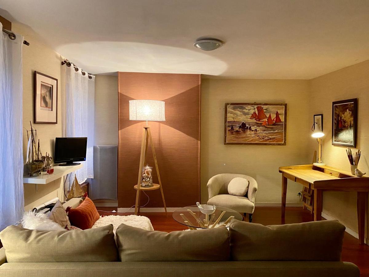 Cosy Gwen, Bel Appartement Vue Mer Laterale 勒特雷波尔 外观 照片